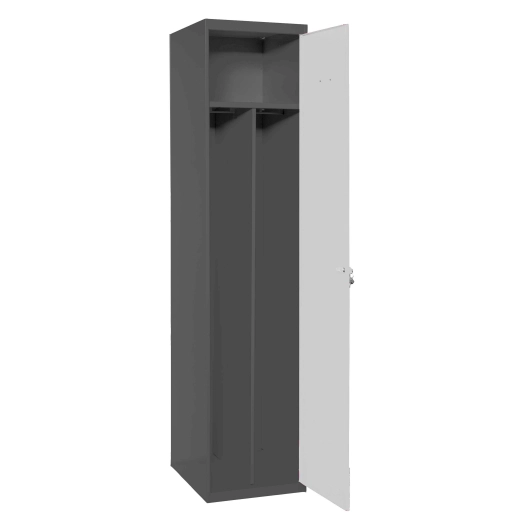 Casier-Armoire SIMONLOCKER PROF.DISM.SINGLE-DIV 1/1 400 INI AN/GR ANTRACITE/GRIS 1800x400x500 - SIMONRACK