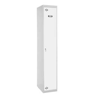 Casier-Armoire SIMONLOCKER PROF.DISM.SINGLE 1/1 400 INI GR/BL GRIS/BLANC 1800x400x500 - SIMONRACK