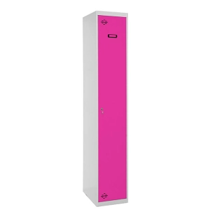 Casier-Armoire SIMONLOCKER PROF.DISM.SINGLE 1/1 400 INI GR/RS GRIS/ROSE 1800x400x500 - SIMONRACK