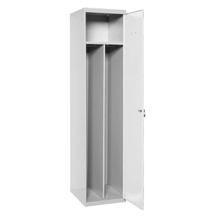 Casier-Armoire SIMONLOCKER PROF.DISM.SINGLE-DIV 1/1 400 INI GR/BL GRIS/BLANC 1800x400x500 - SIMONRACK