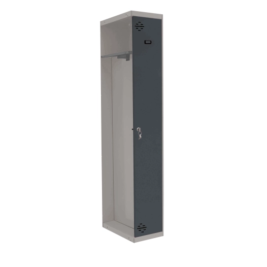 Casier-Armoire SIMONLOCKER PROF.DISM.SINGLE-DIV 1/1 500 ADD GR/AN GRIS/ANTRACITE 1800x500x500 - SIMONRACK