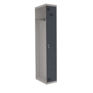 Casier-Armoire SIMONLOCKER PROF.DISM.SINGLE-DIV 1/1 500 ADD GR/AN GRIS/ANTRACITE 1800x500x500 - SIMONRACK
