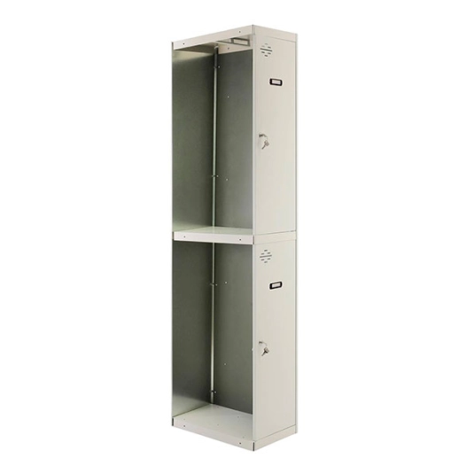 Casier-Armoire SIMONLOCKER PROF.DISM.TANDEM 1/2 400 ADDI GRIS GRIS TAQUILLA 1800x400x500 - SIMONRACK
