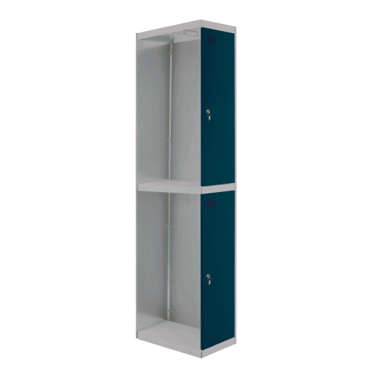 Casier-Armoire SIMONLOCKER PROF.DISM.TANDEM 1/2 400 ADDI GR/AN GRIS/ANTRACITE 1800x400x500 - SIMONRACK