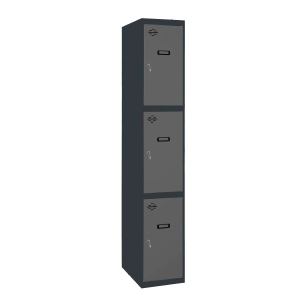Casier-Armoire SIMONLOCKER PROF.DISM.3 PORTE 1/3 300 IN AN/AN ANTRACITE 1800x300x500 - SIMONRACK