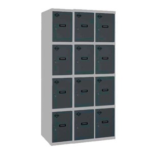Casier-Armoire SIMONLOCKER DESM. 4 PORTES 3/12 300 (900) GR/AN GRIS/ANTRACITE 1800x900x500 - SIMONRACK