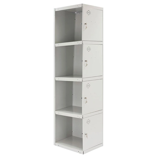 Casier-Armoire SIMONLOCKER PROF.DISM.4 PORTE 1/4 400 ADI GRIS GRIS TAQUILLA 1800x400x500 - SIMONRACK