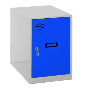 Casier-Armoire SIMONLOCKER DISM. MINI 475x300x500 mm GR/BLU GRIS/BLEU 475x300x500 - SIMONRACK