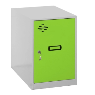 Casier-Armoire SIMONLOCKER DISM. MINI 475x300x500 mm GR/VER GRIS/VERT 475x300x500 - SIMONRACK