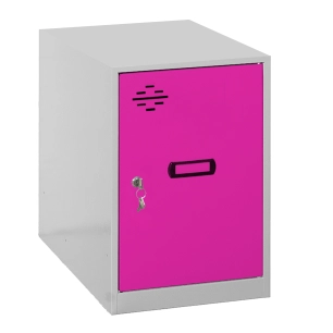 Casier-Armoire SIMONLOCKER DISM. MINI 475x300x500 mm GR/ROS GRIS/ROSE 475x300x500 - SIMONRACK