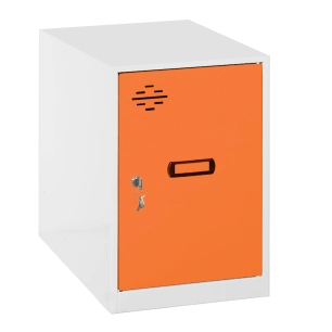 Casier-Armoire SIMONLOCKER DISM. MINI 475x300x500 mm BLA/ORANR BLANC/ORANGE 475x300x500 - SIMONRACK