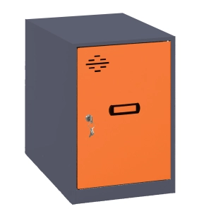 Casier-Armoire SIMONLOCKER DISM. MINI 475x300x500 mm ANT/ORANR ANTRACITE/ORANGE 475x300x500 - SIMONRACK