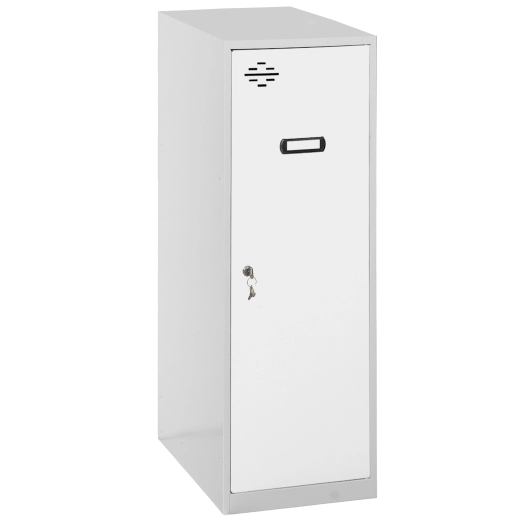 Casier-Armoire SIMONLOCKER DISM. SINGLE MINI 915x300x500 mm GR/BC GRIS/BLANC 915x300x500 - SIMONRACK