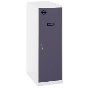 Casier-Armoire SIMONLOCKER DISM. SINGLE MINI 915x300x500 mm BL/AN BLANC/ANTRACITE 915x300x500 - SIMONRACK