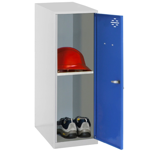Casier-Armoire SIMONLOCKER DISM. MINI + BAN. 915x300x500 mm GR/BL GRIS/BLEU 915x300x500 - SIMONRACK