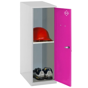 Casier-Armoire SIMONLOCKER DISM. MINI + BAN. 915x300x500 mm GR/RO GRIS/ROSE 915x300x500 - SIMONRACK