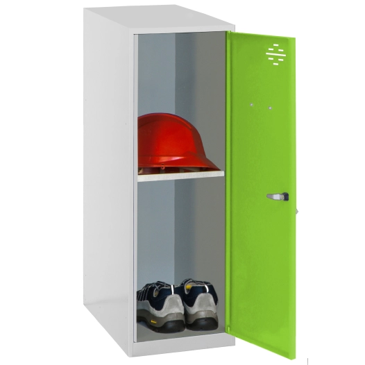 Casier-Armoire SIMONLOCKER DISM. MINI + BAN. 915x300x500 mm GR/VE GRIS/VERT 915x300x500 - SIMONRACK