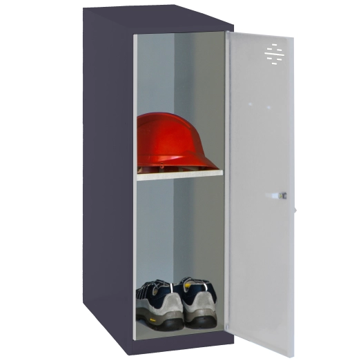 Casier-Armoire SIMONLOCKER DISM. MINI + BAN. 915x300x500 mm AN/GR ANTRACITE/GRIS 915x300x500 - SIMONRACK