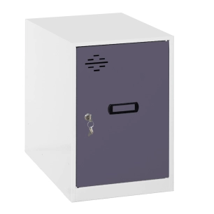 Casier-Armoire SIMONLOCKER DISM. MINI 475x400x500 mm BLA/ANT BLANC/ANTRACITE 475x400x500 - SIMONRACK