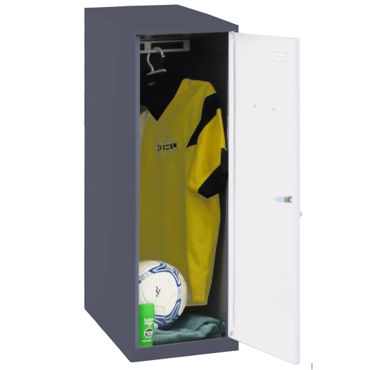 Casier-Armoire SIMONLOCKER DISM. SINGLE MINI 915x400x500 mm AN/BC ANTRACITE/BLANC 915x400x500 - SIMONRACK