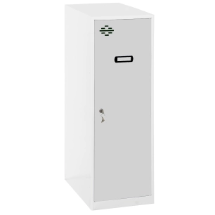 Casier-Armoire SIMONLOCKER DISM. SINGLE MINI 915x400x500 mm BL/GR BLANC/GRIS 915x400x500 - SIMONRACK