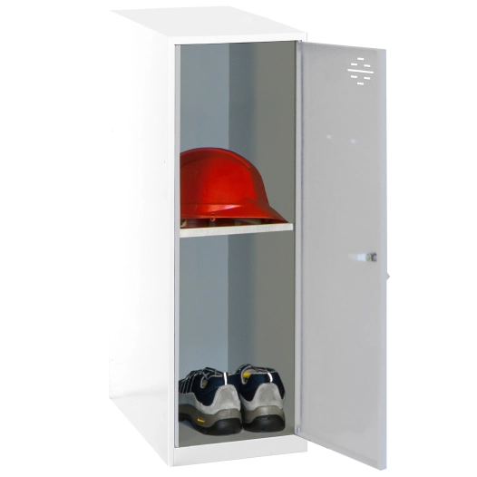 Casier-Armoire SIMONLOCKER DISM. MINI + BAN. 915x400x500 mm BL/GR BLANC/GRIS 915x400x500 - SIMONRACK