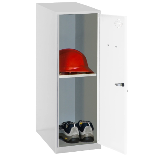 Casier-Armoire SIMONLOCKER DISM. MINI + BAN. 915x300x500 mm GR/BL GRIS/BLANC 915x300x500 - SIMONRACK