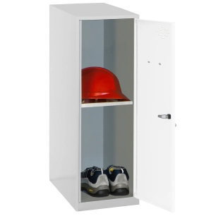 Casier-Armoire SIMONLOCKER DISM. MINI + BAN. 915x300x500 mm GR/BL GRIS/BLANC 915x300x500 - SIMONRACK