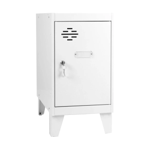 Casier-Armoire SIMONLOCKER DISM.MINI 475x300x500+PIES BLA/BLA BLANC 575x300x500 - SIMONRACK