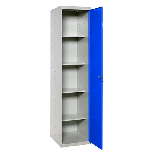 Casier-Armoire SIMONLOCKER PROF.DISM.CLEANING 180x40x40 1/4 GR/BL GRIS/BLEU 1800x400x400 - SIMONRACK