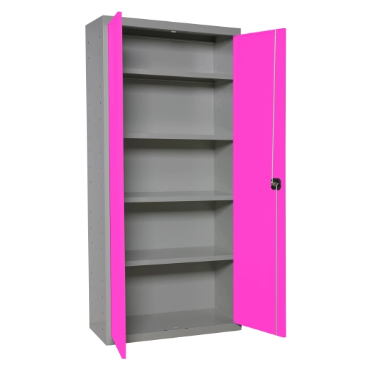 Casier-Armoire SIMONLOCKER PROF.DISM.MULTI. 180x60x40 2/4 GR/RS GRIS/ROSE 1800x600x400 - SIMONRACK