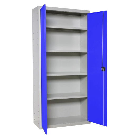 Casier-Armoire SIMONLOCKER PROF.DISM.MULTI. 180x80x40 2/4 GR/BLEU GRIS/BLEU 1800x800x400 - SIMONRACK
