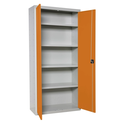 Casier-Armoire SIMONLOCKER PROF.DISM.MULTI. 180x80x40 2/4 GR/ORANR GRIS/ORANGE 1800x800x400 - SIMONRACK