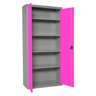 Casier-Armoire SIMONLOCKER PROF.DISM.MULTI. 180x80x40 2/4 GR/RS GRIS/ROSE 1800x800x400 - SIMONRACK