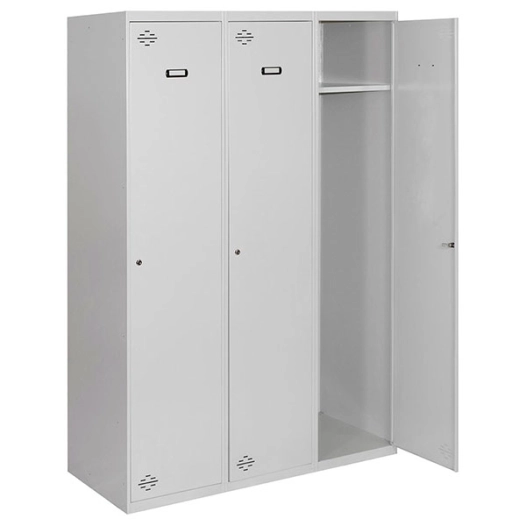 Casier-Armoire SIMONLOCKER DIY SINGLE 3/3 300 (900) GRIS GRIS PRELACADO 1800x900x500 - SIMONRACK