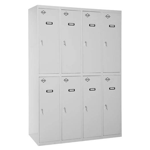 Casier-Armoire SIMONLOCKER DIY TANDEM 4/8 400 (1600) GRIS GRIS PRELACADO 1800x1600x500 - SIMONRACK