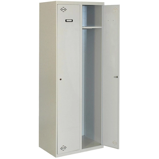 Casier-Armoire SIMONLOCKER DIY SINGLE 2/2 300 (600) GRIS GRIS PRELACADO 1800x600x500 - SIMONRACK