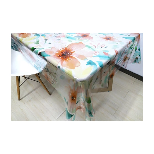 toile cirée translucide 3d access deco soline rl de 140cmx20m - access deco