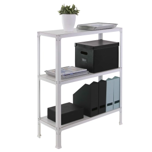 Etagère légère sans vis SIMONHOME CLICK WOOD MINI 3/300 BLANC/BLANC BLANC 900x800x300 - SIMONRACK