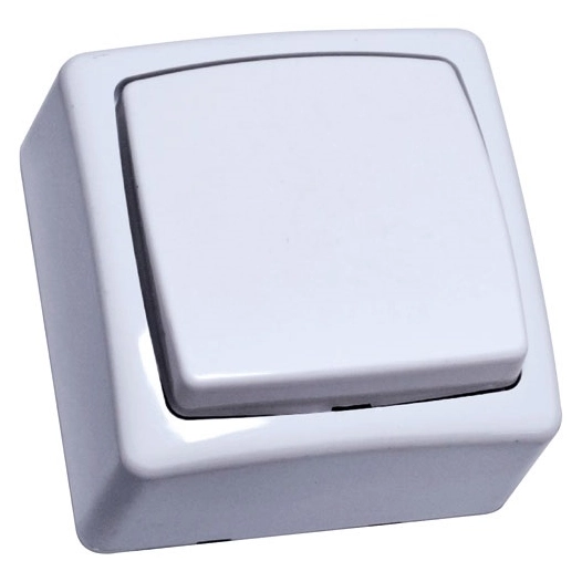 interrupteur apparent blanc - eltra