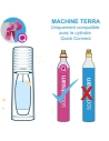 machine a gazeifier terra noir pack 100% rembourse - sodastream france