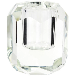 bougeoir facette transparent - maison berger
