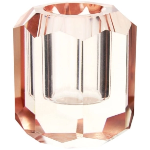 bougeoir facette rose - maison berger