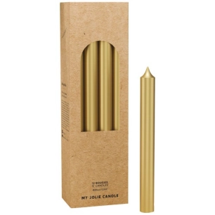 bougie droite or - maison berger