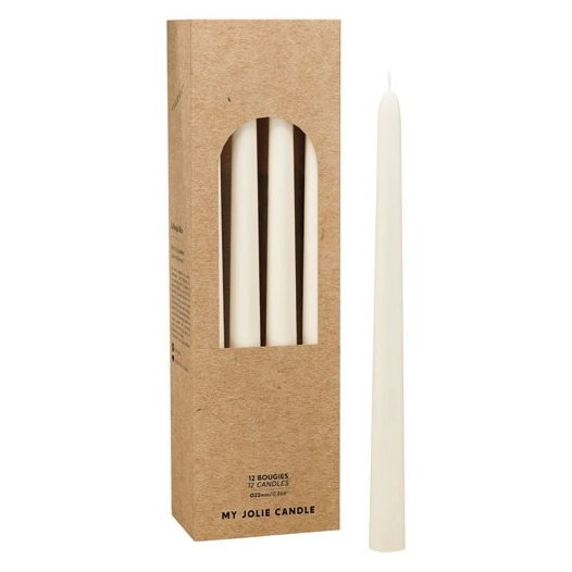 bougie flambeau ivoire - maison berger