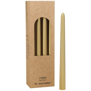 bougie flambeau or - maison berger