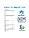 Etagère légère avec vis COMFORT MINI 5/300 BLANC BLANC 1800x800x300 - SIMONRACK