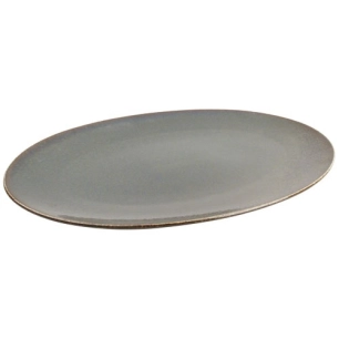 cirro assiette plate 36x25,5cm vert - fine dining living