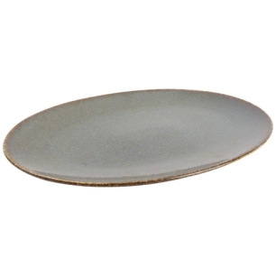 cirro assiette plate 30x21cm vert - fine dining living