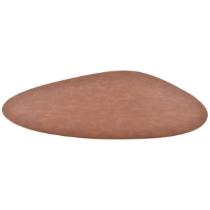layer set de table 45x37cm aspect cuir marron - fine dining living
